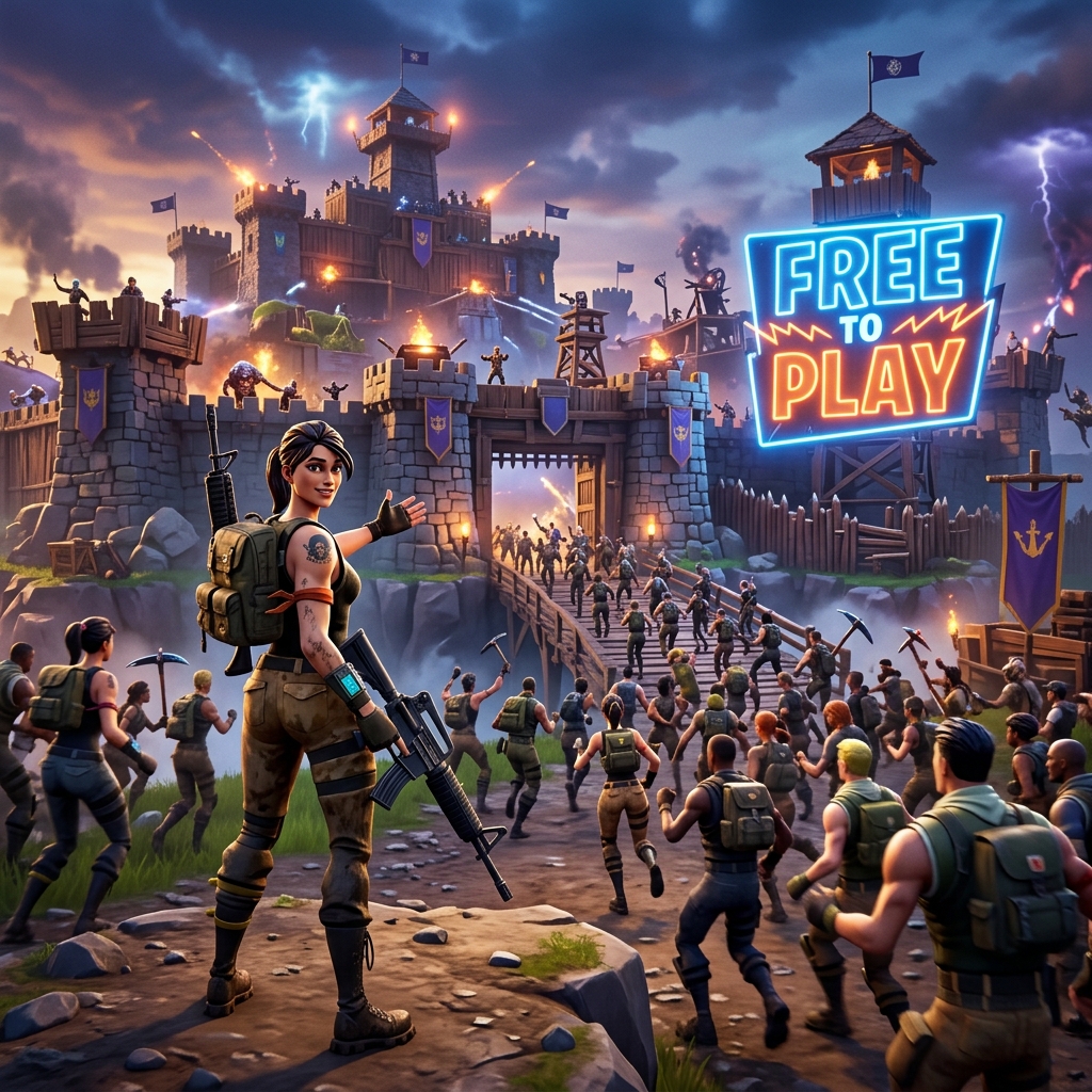 FORTNITE v40.20 DAY: DOWNTIME, NEW PATCH, AND SAVE THE WORLD GOES FREE-TO-PLAY