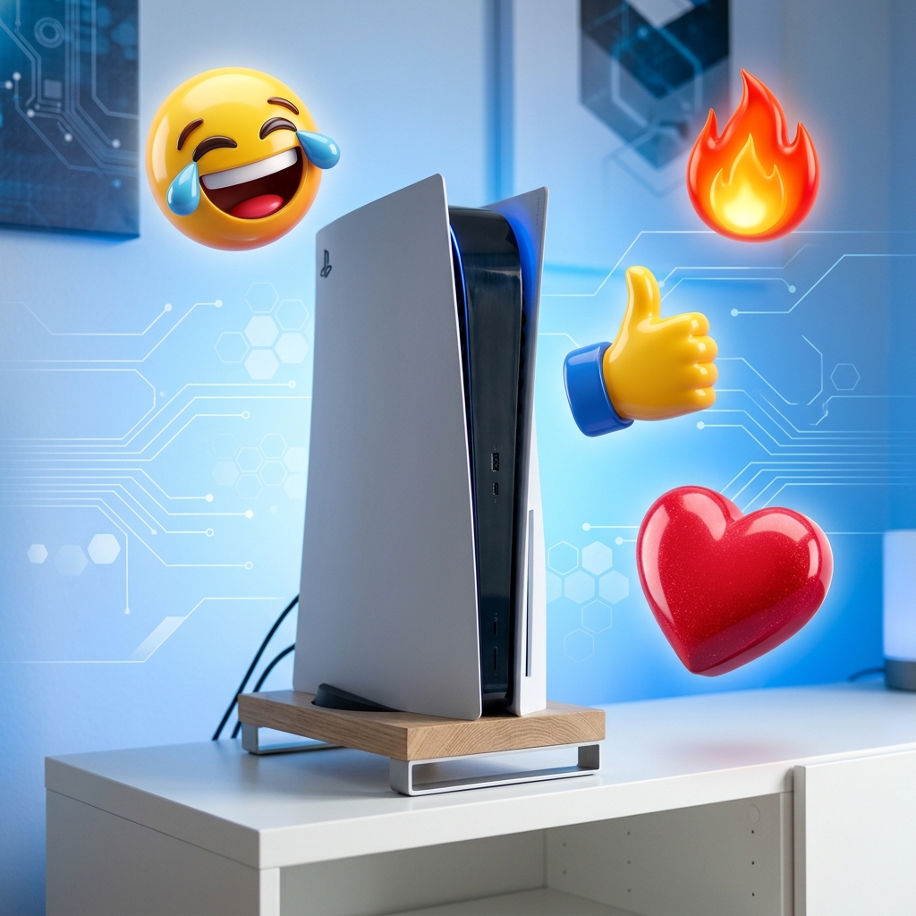PS5 quietly updated itself, and yes, more emojis somehow became the headline feature