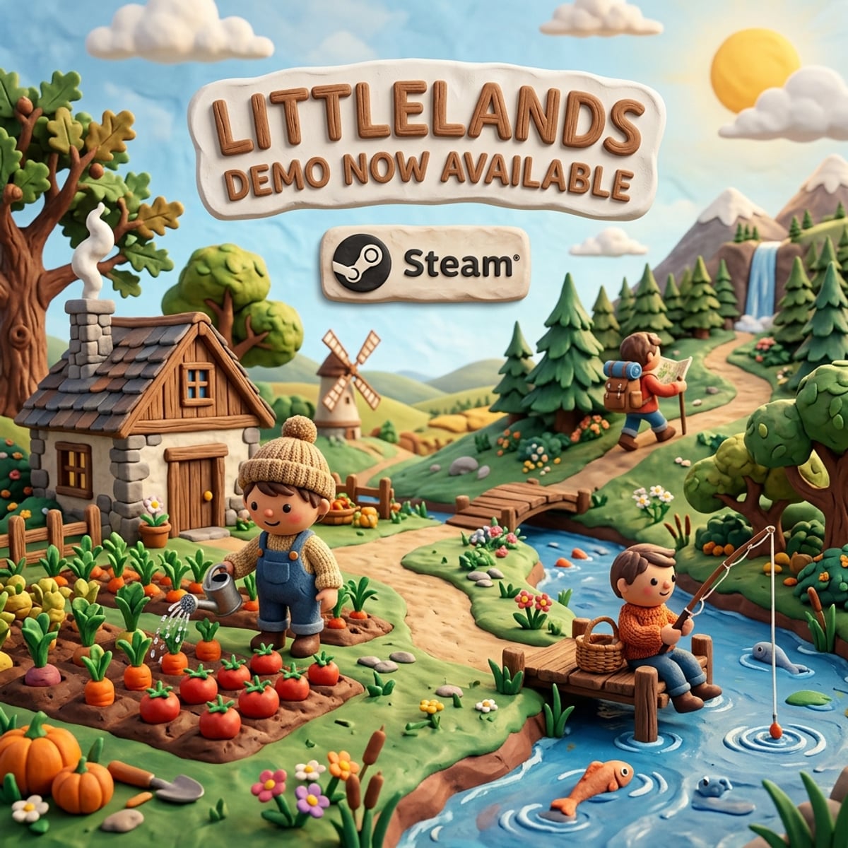 Littlelands demo arrives on Steam with two hours of cozy adventure life-sim play
