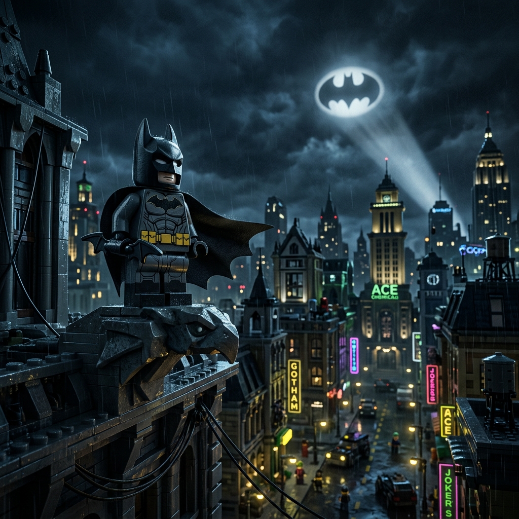 LEGO Batman: Legacy of the Dark Knight briefly became playable early on Xbox