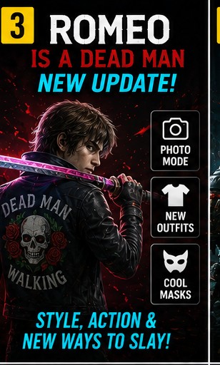 Romeo is a Dead Man drops new update with customization and Photo Mode