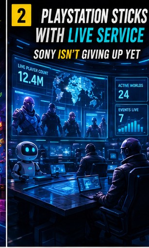 PlayStation’s CEO says it’s not giving up on live service games