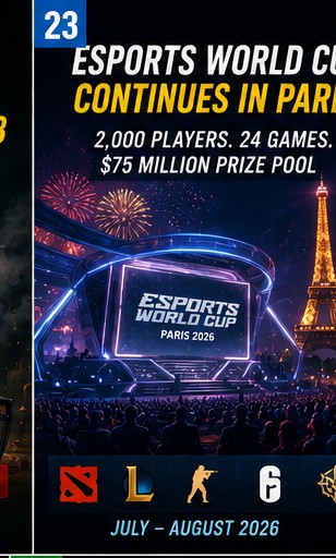 Esports World Cup Continues in Paris Amid Political Debate