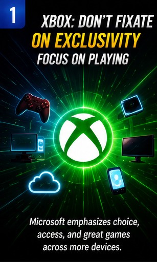 Xbox Says Players Should Not Fixate on Single-Player Console Exclusivity