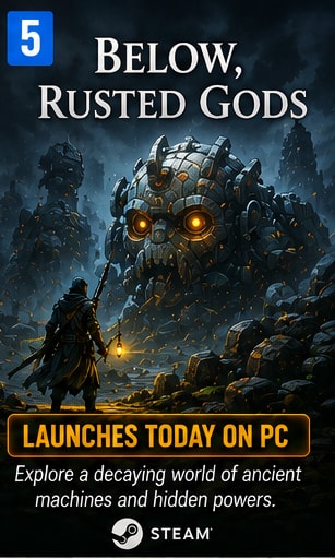 Below, Rusted Gods Launches on PC