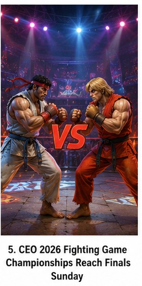 CEO 2026 Fighting Game Championships Reach Finals Sunday
