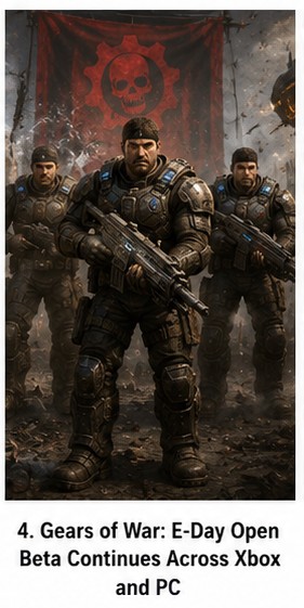 Gears of War: E-Day Open Beta Continues Across Xbox and PC