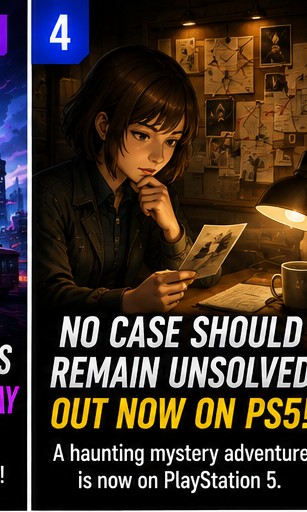 No Case Should Remain Unsolved Launches on PS5 Today