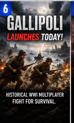 Gallipoli Launches Its Historical World War I Multiplayer Experience Today