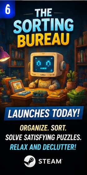 The Sorting Bureau Organizes Its Way Onto Steam Today