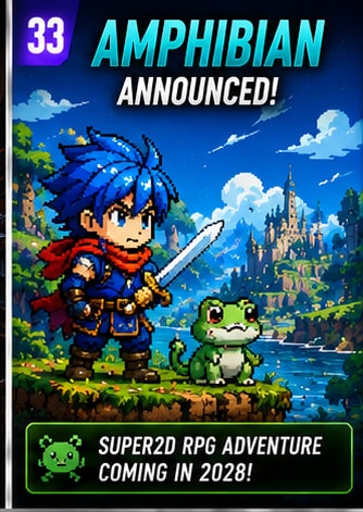 Amphibian Announced as a Super2D Turn-Based RPG