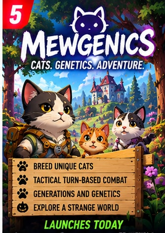 Mewgenics Brings Its Cat-Breeding Tactical Roguelike to Consoles Today