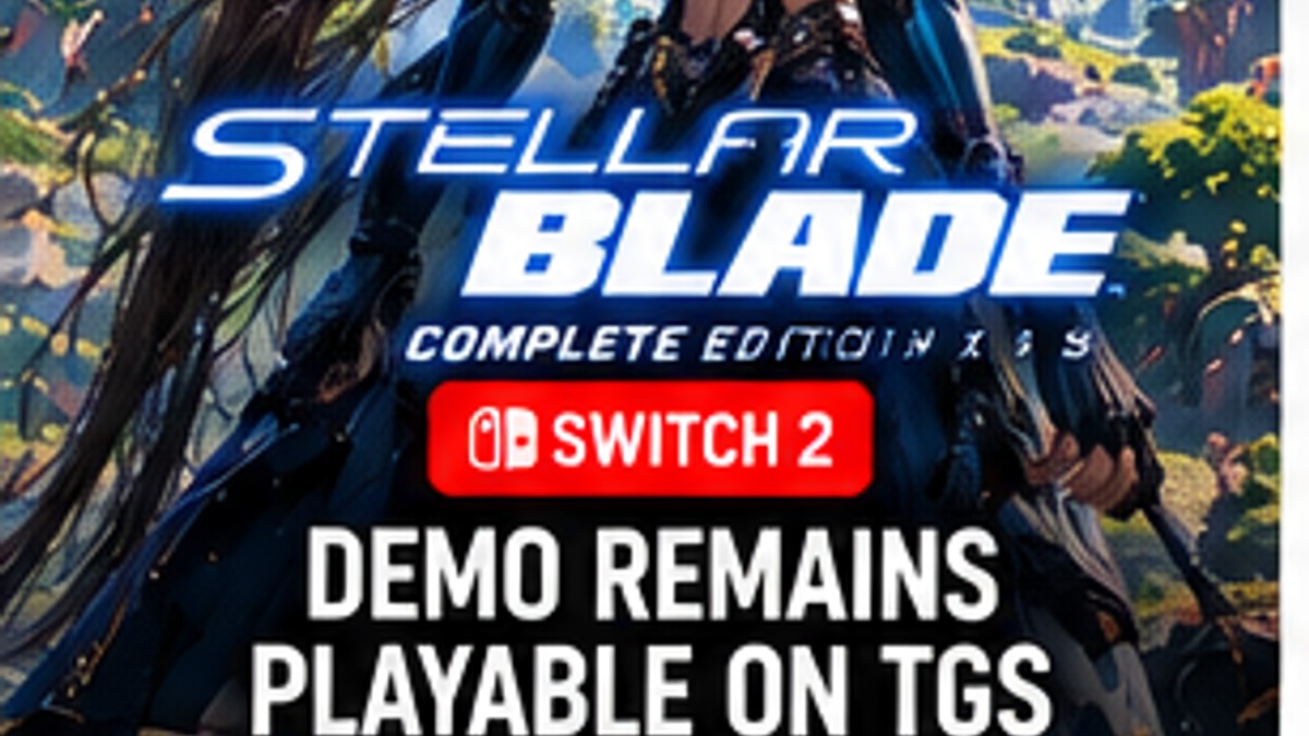 Stellar Blade Switch 2 Demo Remains Playable on TGS Final Day