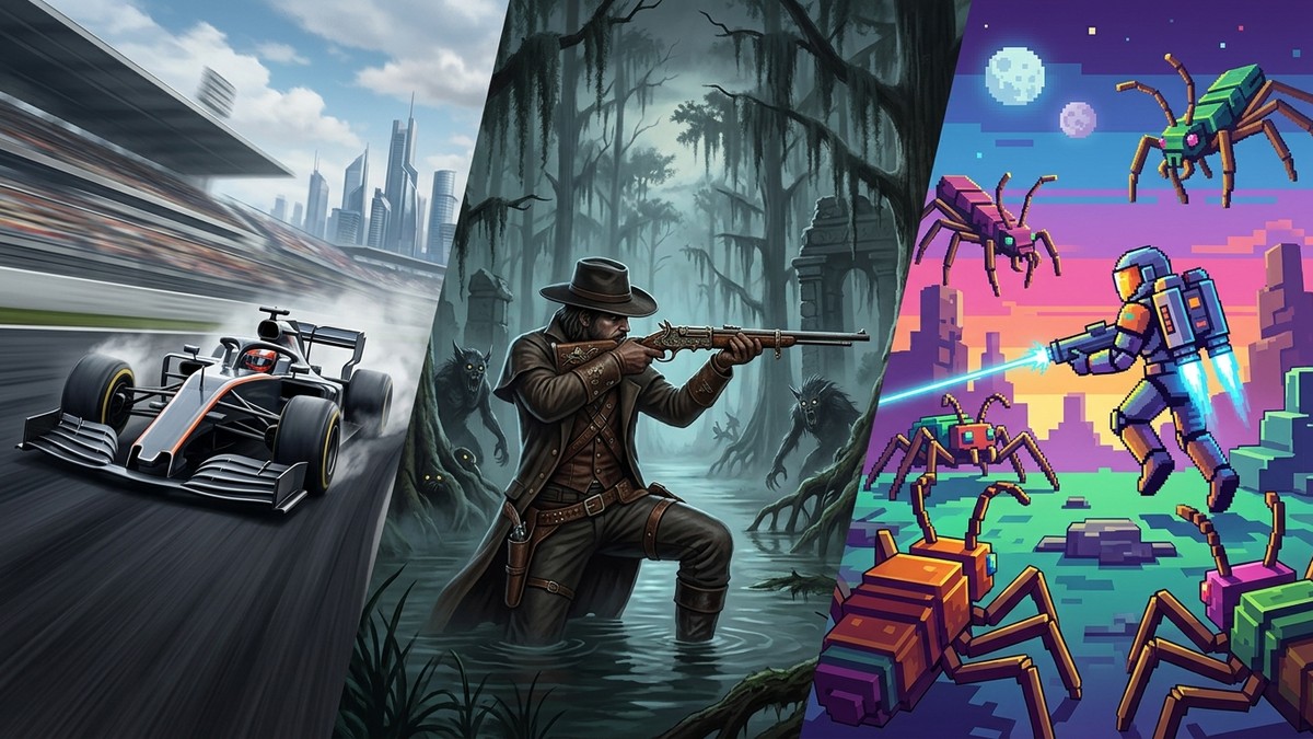 October's PlayStation Plus Monthly Games Go Live Today With F1 25, Hunt: Showdown 1896 and EDF