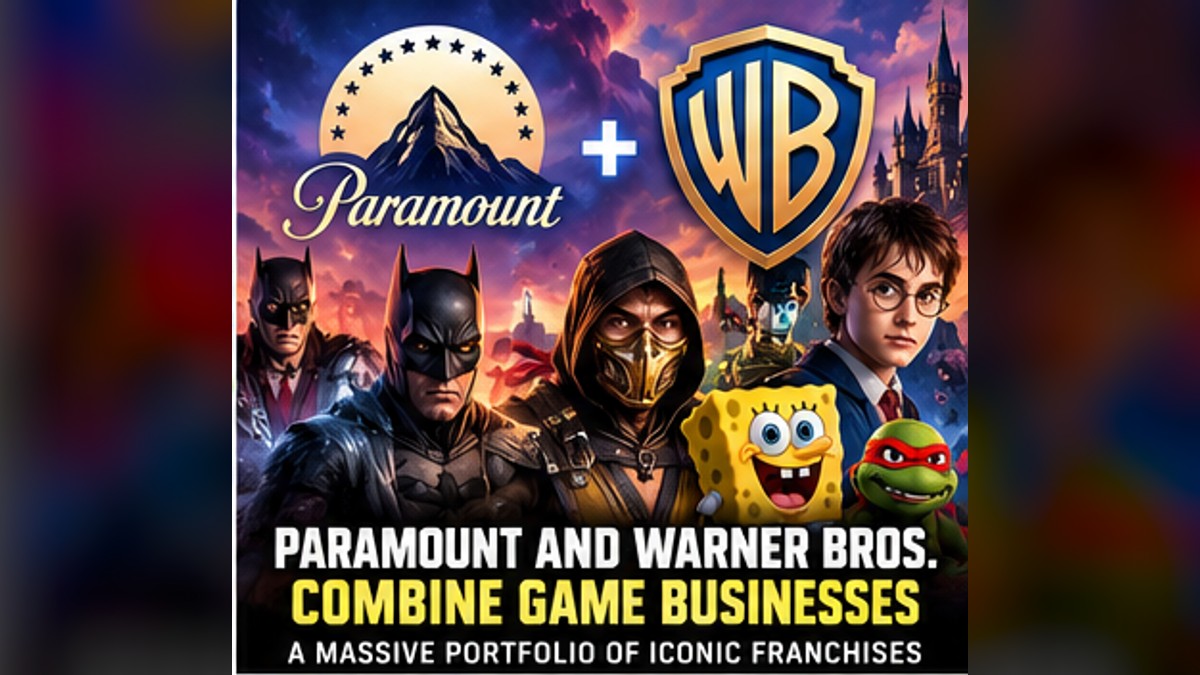 Paramount and Warner Bros Combine Game Businesses into Massive Entertainment Powerhouse