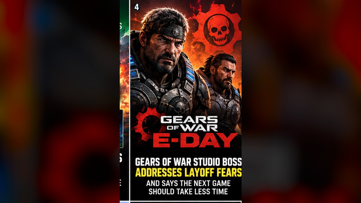 Gears of War Studio Boss Addresses Layoff Fears and Says the Next Game Should Take Less Time