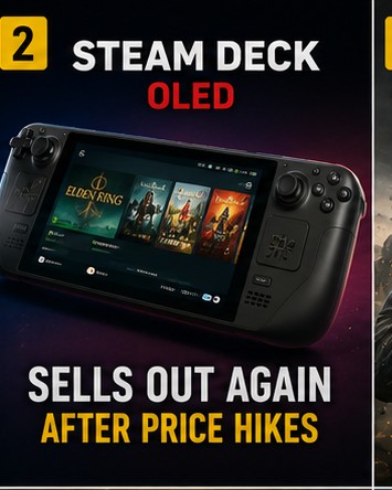 Steam Deck OLED sells out again despite price hikes